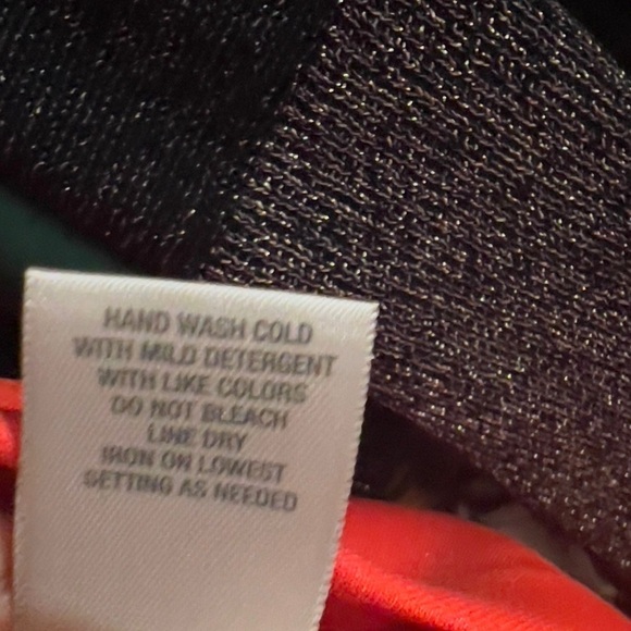 Dress Barn Coral Red Fit And Flare Sleeveless Knee Length Cocktail Dress Size 4 - Picture 11 of 12